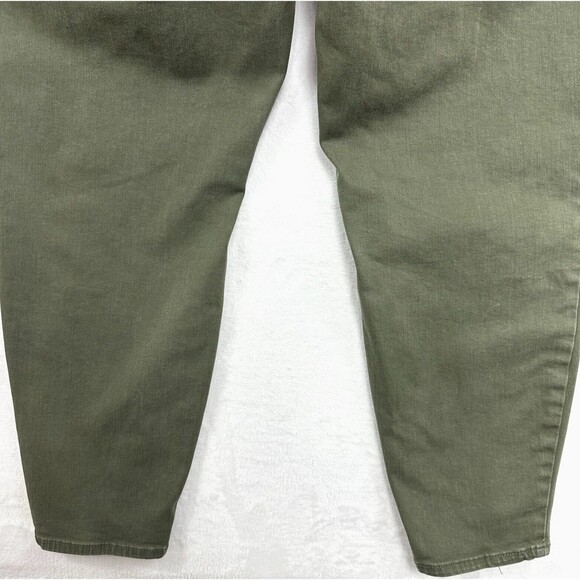 Torrid Sky High Skinny Super Soft Jeans Womens 26T Tall Stretch Olive Green - Picture 8 of 15